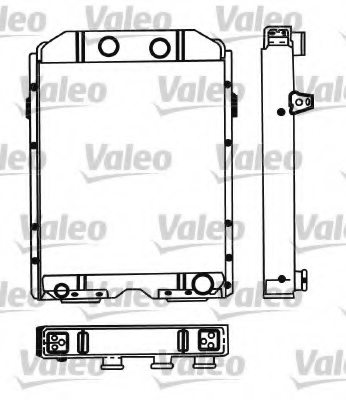 VALEO 991047 Radiator, engine cooling